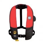 Deluxe Automatic Inflatable PFD Color Red Black