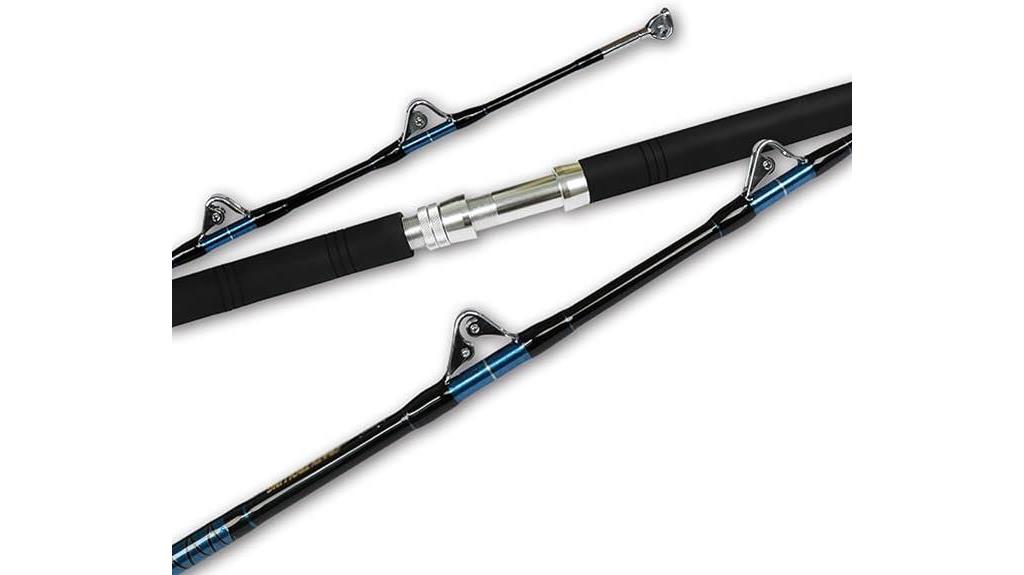 Fiblink Saltwater Offshore Trolling Fishing Rod Review