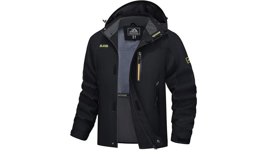 MAGCOMSEN Men's Rain Jacket Review: Windproof and Water Resistant