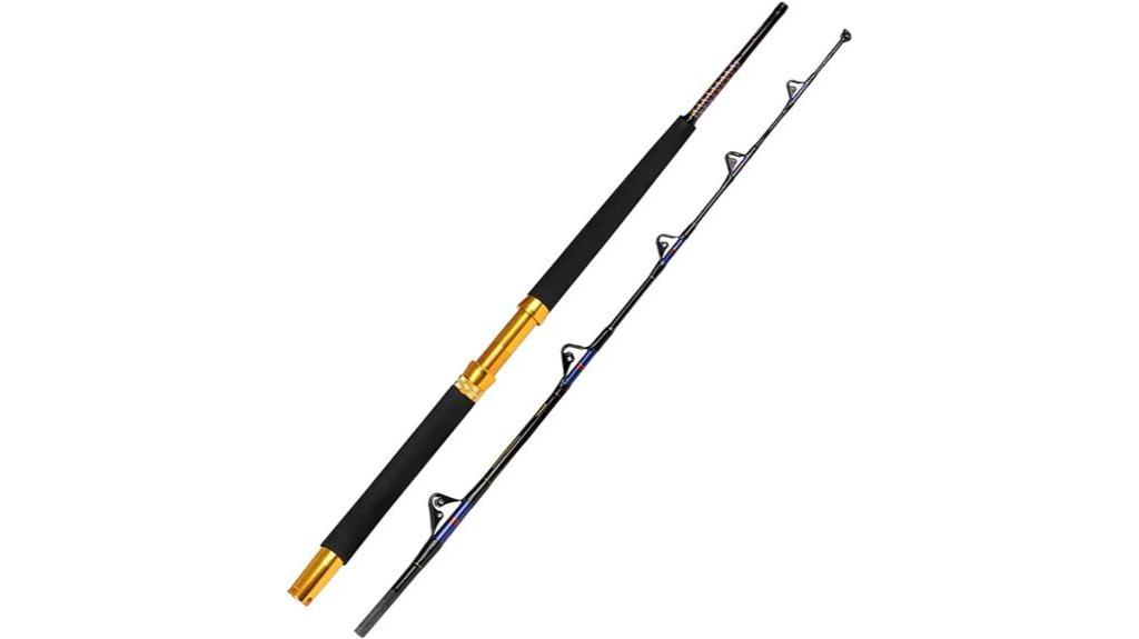 Fiblink Saltwater Fishing Trolling Rod Review: Strong & Versatile