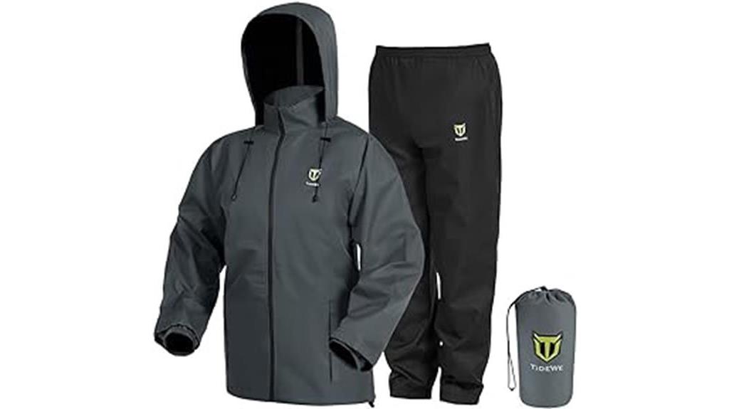 TIDEWE Rain Suit Review: Stay Dry and Stylish