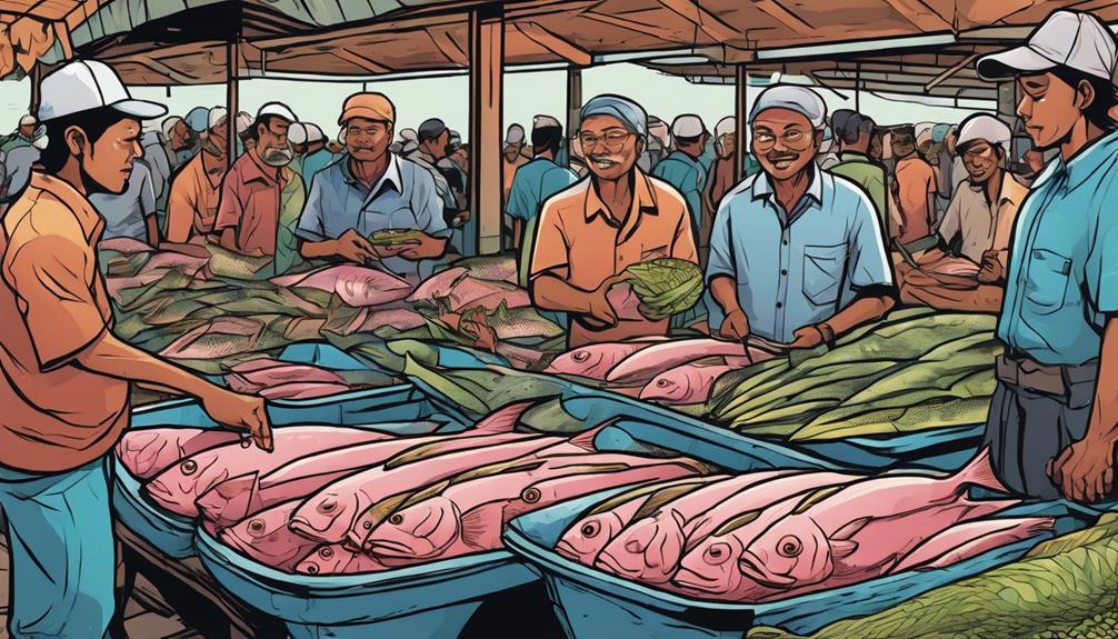malaysian market for giant trevally
